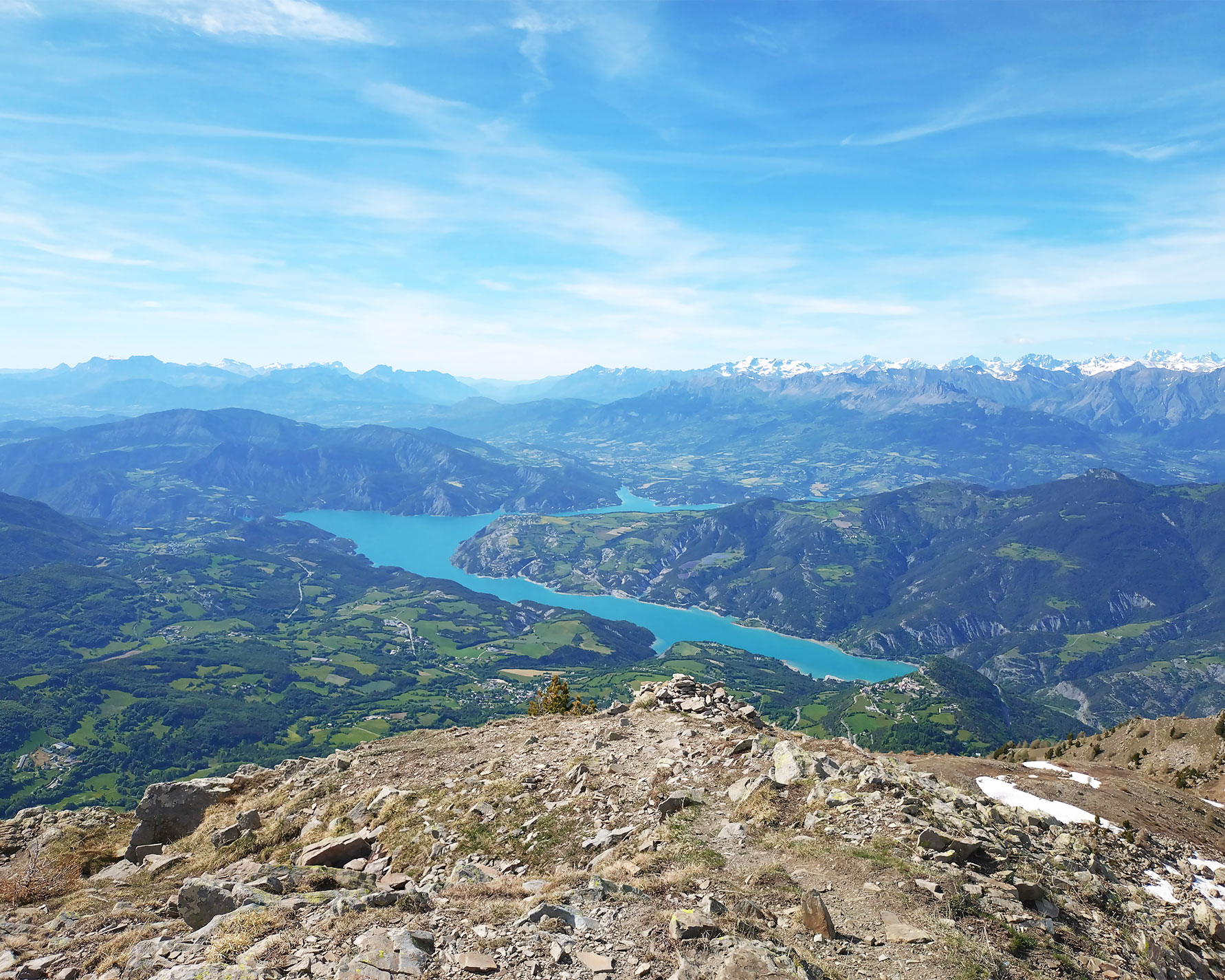 Voyage scolaire au bord du lac de Serre-Ponçon