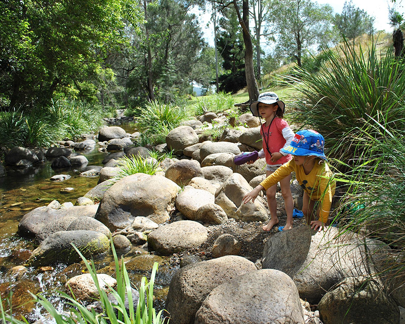 Séjour H2O, au bord du ruisseau